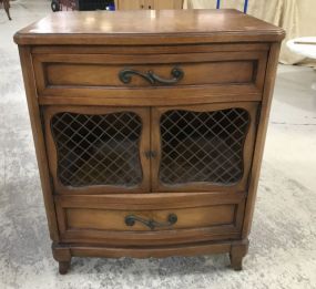 French Provincial Cherry Night Stand
