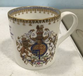 Buckingham Palace Diamond Jubilee Bone China Mug