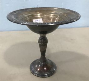 Rogers Weighted Sterling Compote