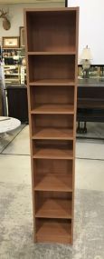 Tall Modern Pressed Wood Bookcase