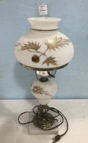 Antique Reproduction Globe Table Lamp
