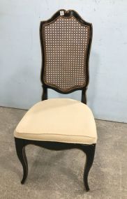 Black and Gold French Side Chair