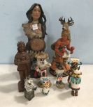 Collection of Native American Art Sculptures