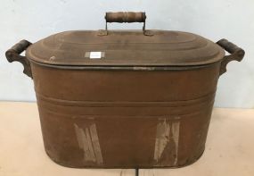 Vintage Copper Handled Bucket