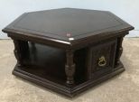 Vintage French Provincial Octagon Coffee Table