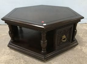 Vintage French Provincial Octagon Coffee Table