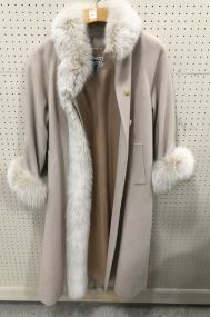 Marvin Richards Long Coat with Fur