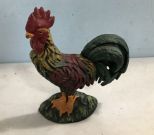 Vintage Iron Rooster Door Stop