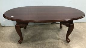 Pennsylvania House Queen Anne Cherry Oval Coffee Table