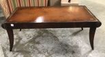 Vintage French Style Mahogany Coffee Table