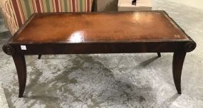 Vintage French Style Mahogany Coffee Table