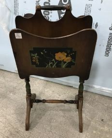 Vintage Magazine Rack Stand