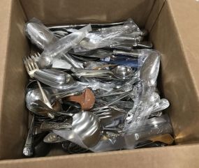 Box Lot of Stainless Flatware