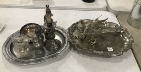 Pewter and Silver Plate Pieces