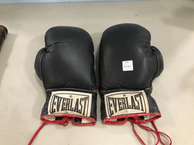 0899 Vintage Everlast Boxing Gloves - July Online Only Auction