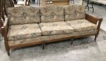 Vintage French Provincial Three Section Sofa