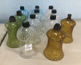 Group of Assorted Style Candle Shades