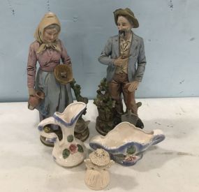Homco Ceramic Figurines and Pottery