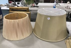 Two Large Lamp Shades