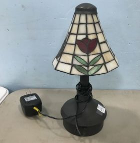 Reproduction Plastic Slag Style Desk Lamp