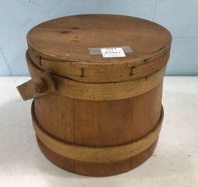 Hand Made Sewing Bucket