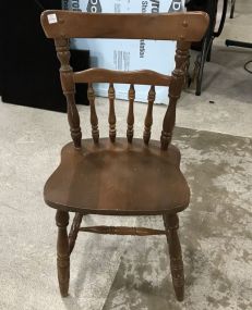 Cherry Spindle Back Side Chair
