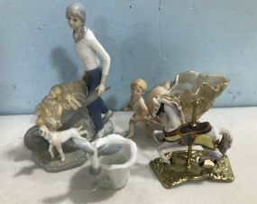 Group of Assorted Pottery and Decor