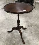 Modern Mini Pie Crest Pedestal Table