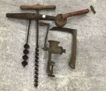 Primitive Hand Tools and Vintage Bug Sprayer