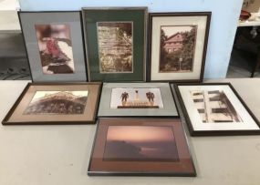Seven Framed Photographs