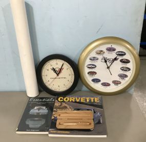 Group of Corvette Collectibles