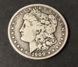 1900-O Morgan Silver Dollar