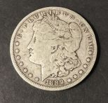 1889-O Morgan Silver Dollar