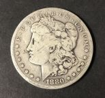 1880-S Morgan Silver Dollar