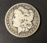 1901-O Morgan Silver Dollar