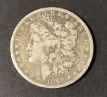 1891 Morgan Silver Dollar