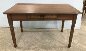 Sold Wood Antique Farm Table
