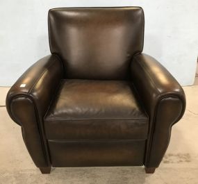 Seven Seas Sealing Brown Leather Recliner