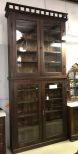 Eleven Foot Tall Two Piece Bookcase