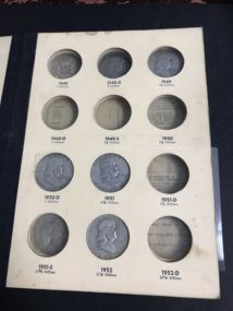 Franklin Head Half Dollars