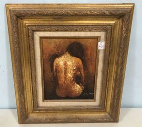 Artistic Interiors Portrait of Nude Woman