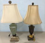 Two Decorative Table Lamps