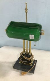 Traditional Green Shade Banker's Lamp
