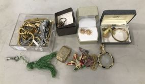 Group of Assorted Costume Jewelry Pieces