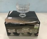 Shannon Crystal by Godinger Dublin Crystal Dessert Bowl Set of 4