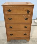 Early American Style Maple Chest of Drawers