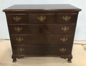 Georgetown Galleries Chippendale Style Mahogany Bachelor's Chest
