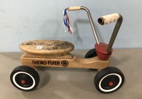 Vintage Radio Flyer Baby Toy