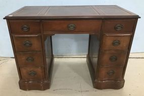 Cherry Knee Hole Writing Desk