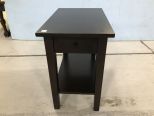 Modern Cherry Side Table